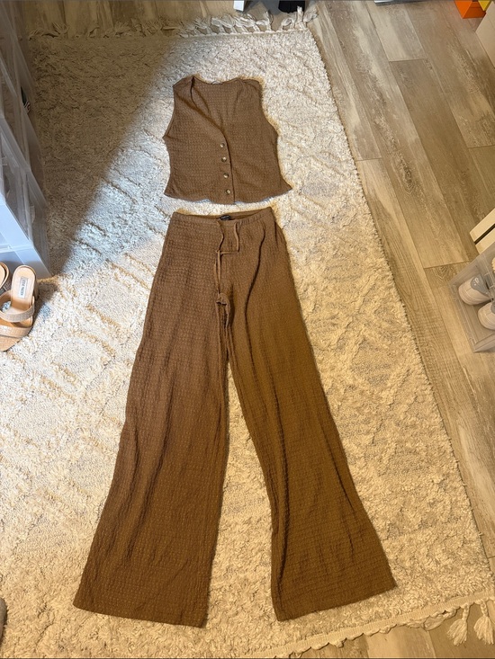Zara Pants - Zara brown set